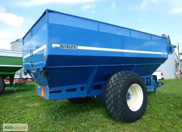 Зерновой Бункер накопитель прицепной Kinze 840 из США- фото № 3