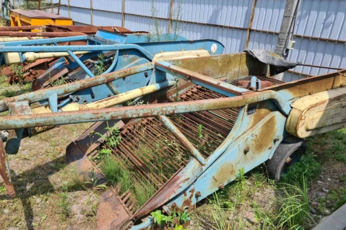 Картофелекопалка двухрядная транспортерная Z-609 фирмы Agromet (Польша)- фото № 5