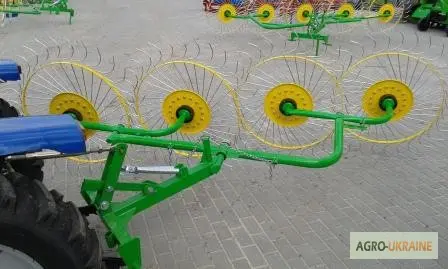 Продам Грабли-ворошилка "Солнышко" 4-х колёсные /Польша/- фото № 4