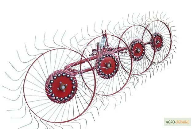 Гребка сонечко 4 колісна- фото № 1