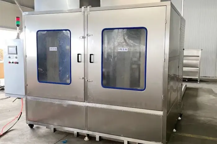 Двокамерна машина для миття харчових бочок STvega Barrel Washing H250- фото № 2