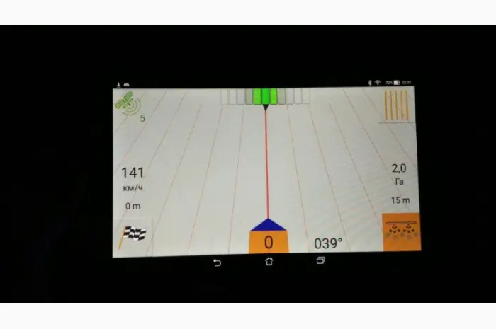 Система паралельного водіння(курсовказівник) GPS+10ГЦ+BLUETOOTH АГРОСЛАЛОМ- фото № 7