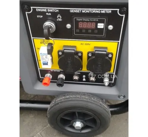 Генератор King Power KP5500EKP-I бензиновый со стартером 3- фото № 5