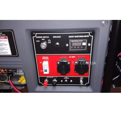 Генератор King Power KP9500EKP-I бензиновый со стартером 7 кВт- фото № 5