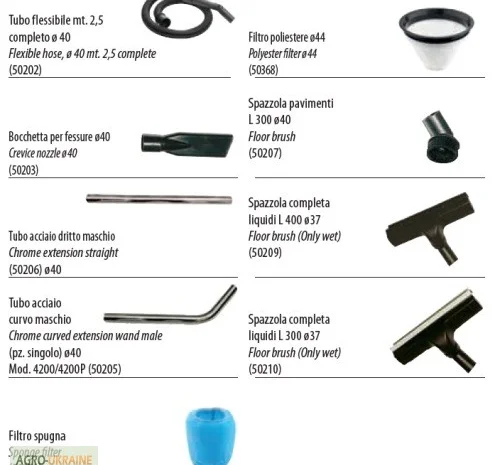 Пылесос промышленный Annovi Reverberi WD 76/2- фото № 5