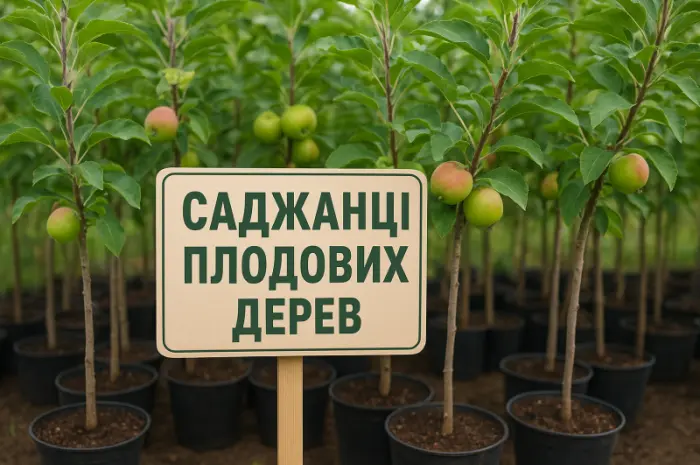 Саджанці яблунь на М9 підщепі- фото № 1