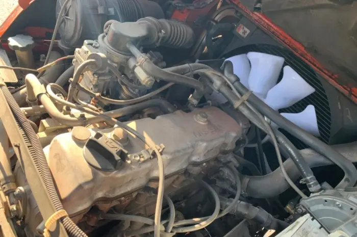 Вилочный автопогрузчик/автонавантажувач Nissan с полукабиной, печкой, позиционером- фото № 3