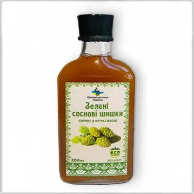 Сироп сосновых шишек- фото № 1