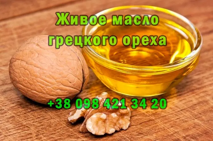Масло грецкого ореха- фото № 2