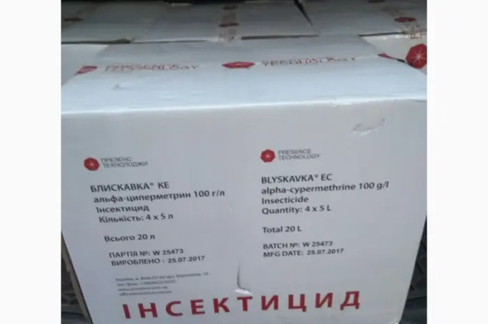 Блискавка - контактный инсектицид для борьбы с широким спектром вредителей- фото № 2