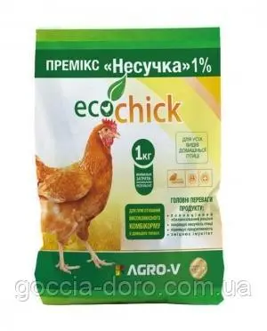 Премикс ECOchick Несушка 1% - для Кур Несушек - ТМ Агро-В- фото № 1