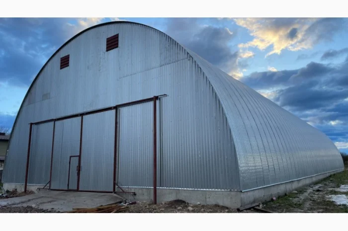 Будівництво каркасних ангарів під ключ- фото № 1