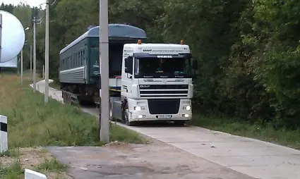 Перевезення вагонів ємностей цистерн побутівок бульдозера екскаватора навантажувача Черкаси Суми- фото № 1