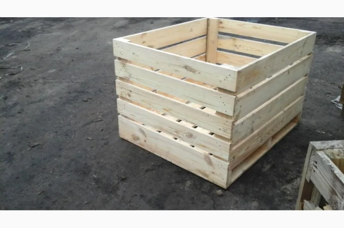 Деревянный контейнер для овощей 1200×1000×800 мм- фото № 3