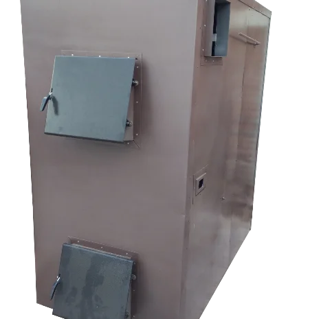 Твердопаливный пиролизный котел KFPV-150 для воздушного отопления- фото № 1