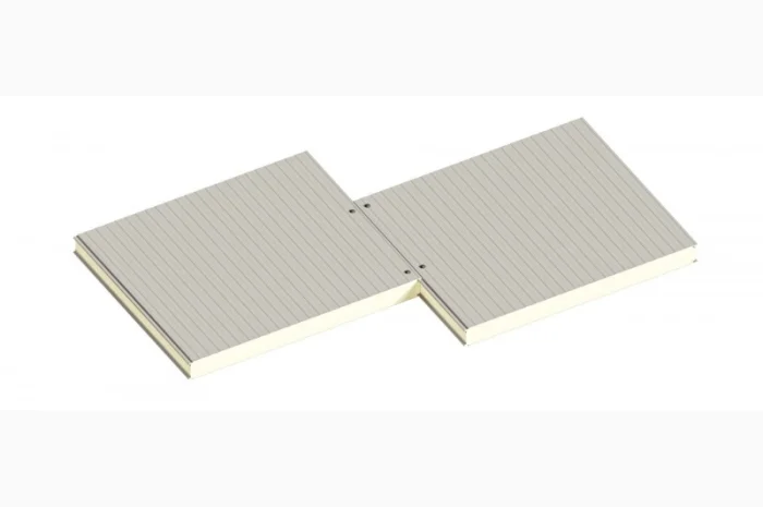 Сендвіч панелі стінові поліуретан (PUR) та пінополіізоціанурат (PIR)- фото № 1