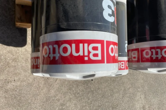 Гидроцилиндр на полуприцеп для самосвала Binotto- фото № 4