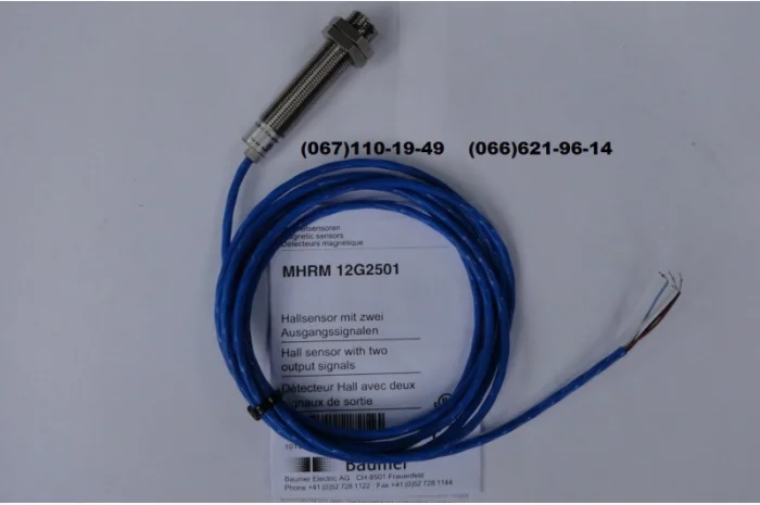 Датчик Холла фирмы Baumer MHRM 12G2501- фото № 2
