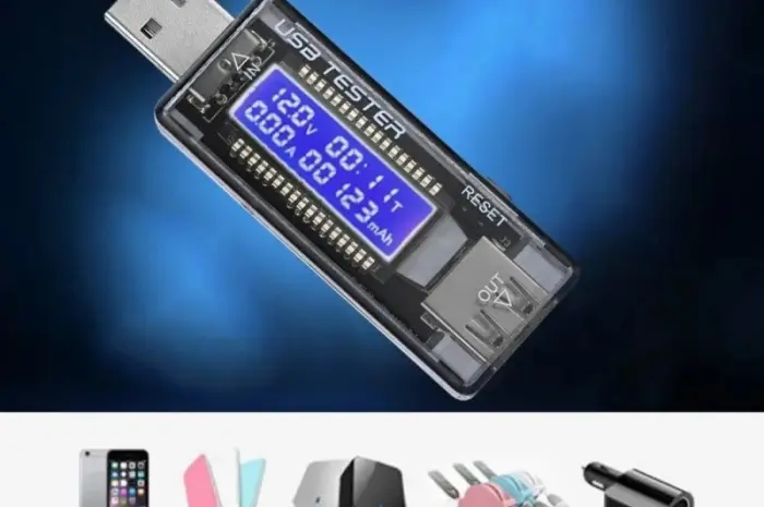 USB Тестер Keweisi KWS-V20 амперметр вольтметр вимірювач ємності акумулятор- фото № 6