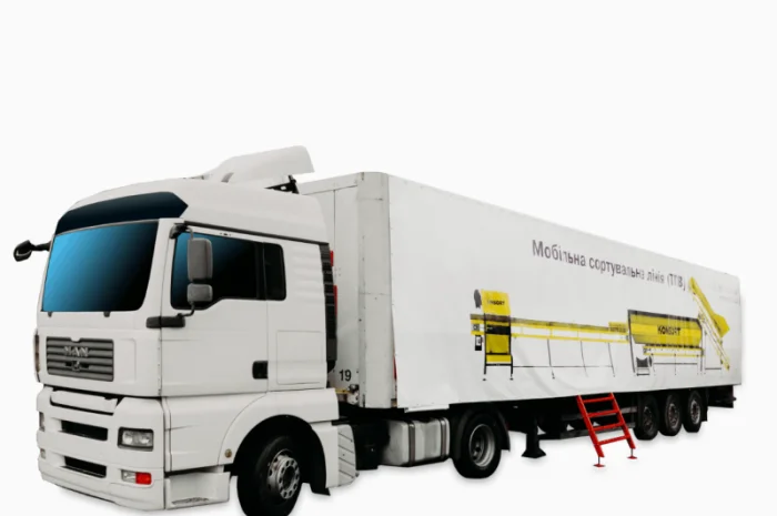 Мобильная сортировочная линия для твердых бытовых отходов ТБО- фото № 3