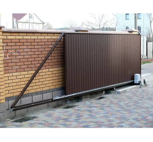 Производство и установка откатных ворот Запорожья- фото № 1