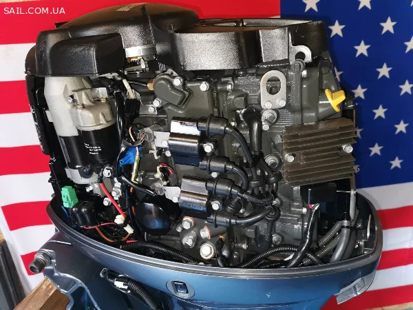 Продается лодочный мотор Yamaha 60 с заводским номером 6с5- фото № 4