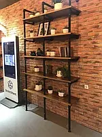 Производим полочные напольные для магазинов в стиле лофт- фото № 2