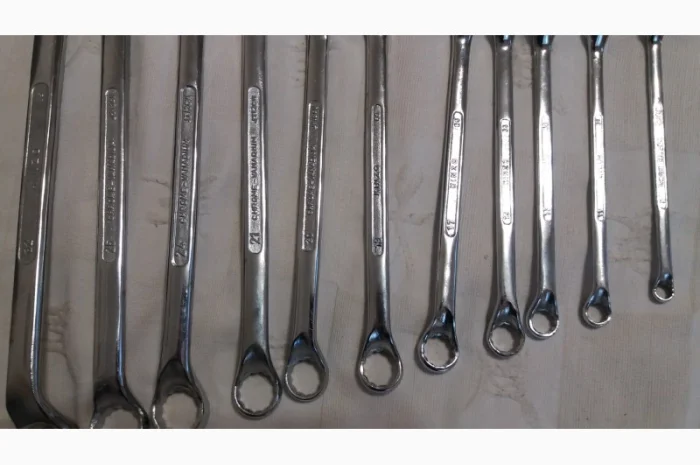 Набор ключей накидных изогнутых 12 шт 6-32 KINZO Голандия профи- фото № 2