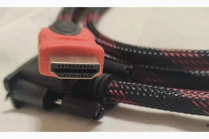 Высокоскоростной позолоченный усиленный кабель GBX HDMI-VGA- фото № 1