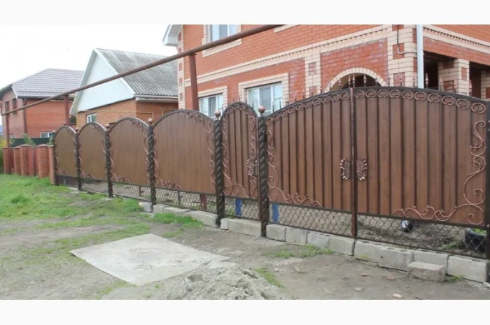 Производство и установка кованых и сварных заборов в Днепре- фото № 3