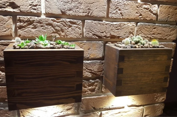 Навесные ящики для цветов, вертикальные грядки, вертикальное озеленение, Киев, Украина- фото № 5