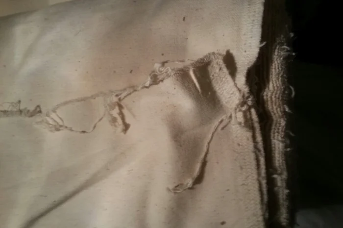 Ткань x/б портяночная времен СССР в рулонаx- фото № 4