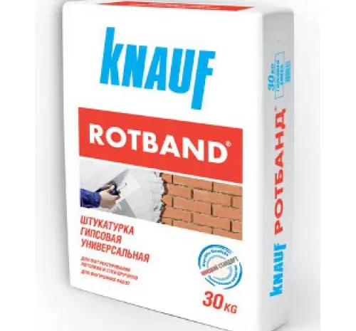 Штукатурка Ротбанд (Rotband) 30кг и др стройматериалы для отделки помещений- фото № 1