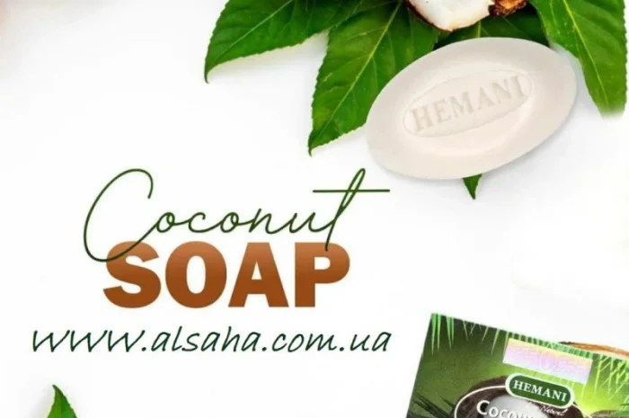 Мыло кокосовое Hemani 75 грамм- фото № 2