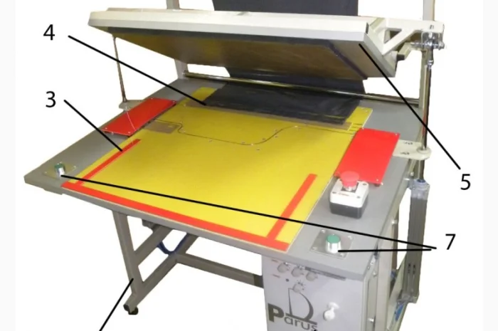 Оборудование для изготовления изделий криволинейной формы из пленки: бахил, перчаток и т.д- фото № 4