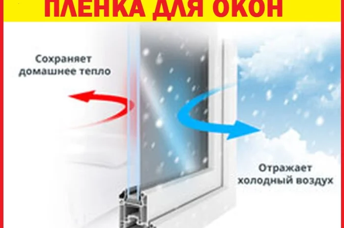 Теплосберегающая энергосберегающая пленка на метраж для окон, термоплёнка- фото № 2