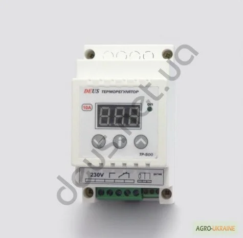 Цифровой высокотемпературный терморегулятор на DIN-рейку- фото № 1