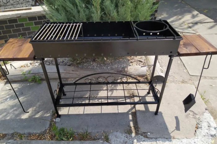 Наш мангал должен быть у каждого! Металл 3 мм- фото № 1