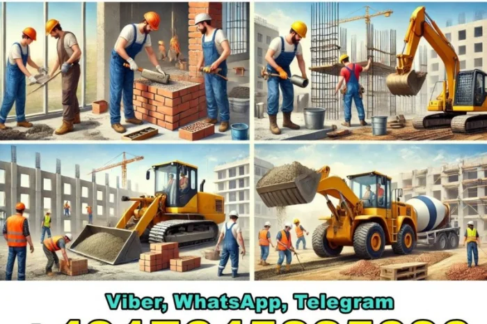 Рaботa в Гермaнии: Отделочники, Кaменщики, Бетонщики и Экcкaвaторщики- фото № 1