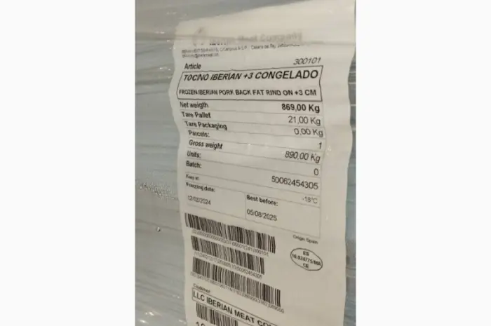 Продам свиняче сало Іберіка з Іспанії від поставщика з 20 тонн. Сало в Україні- фото № 7