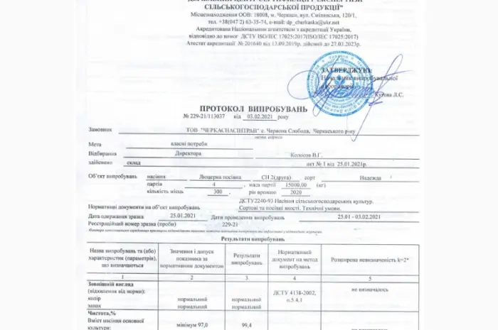Продам насіння люцерни сорту "Надія" 1кг- фото № 2