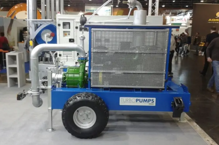 Дизельная насосная станция, мотопомпа Idrofoglia (TurboPumps) для орошения полей- фото № 1