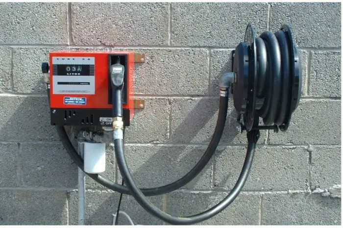 Катушка 1″дюйм 25мм (на 15м) для дизпалива для намотки шланга Hosereel XL F0075018B- фото № 6