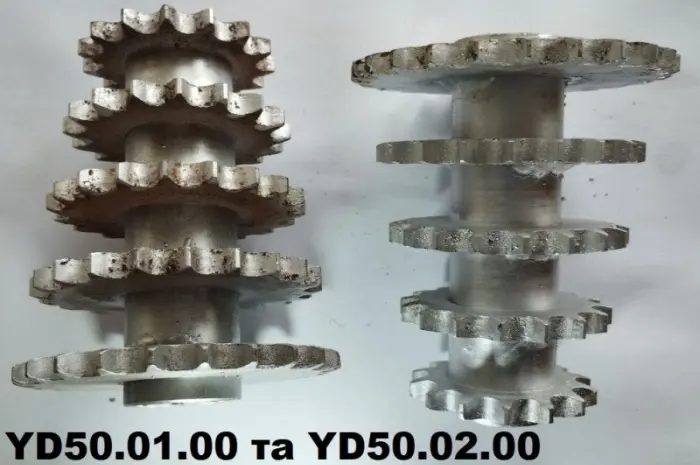 Блок зірочок сівалки зернової Kuhn Sdm Кун Сдм - YD50.01.00 та YD50.02.00- фото № 1
