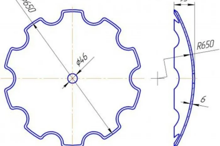 Диск бороны БДТ для сложных грунтов, купити диск борони БДТ, диски БДТ від виробника- фото № 1