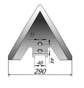 Лапа культиватора Восход, лапа КПС ПМ Восход, от производителя в Украине- фото № 1
