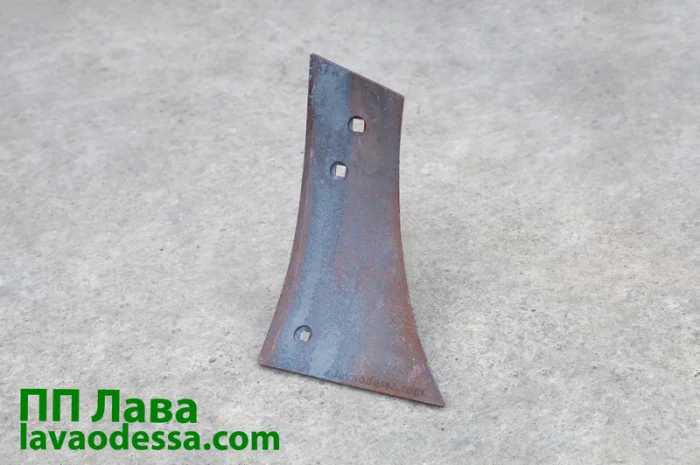 Грудина відвалу ПЛЕ 21.401 (2 отв.+1отв. для кріплення кутозніму)- фото № 2