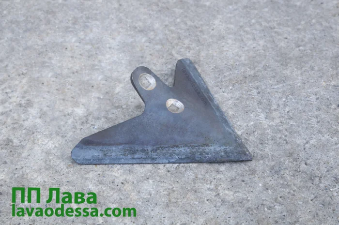Лапа культиватора КПС 5.3 (220 мм) наплавлена Одеська геометрія- фото № 4