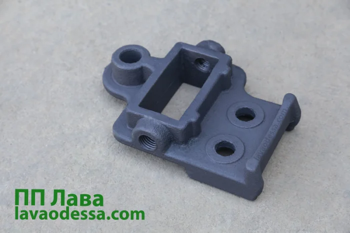 Кронштейн ПТУ 05.319 з прямокутним отвором, литий за випалюваною моделлю (ПЛН 3-35)- фото № 3