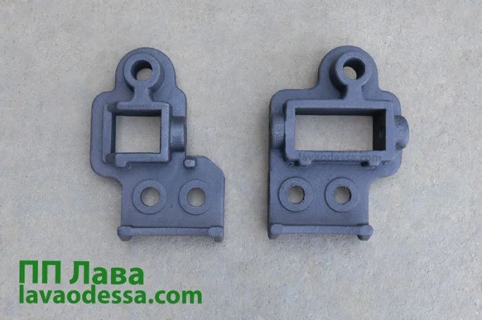 Кронштейн ПТУ 05.319 з прямокутним отвором, литий за випалюваною моделлю (ПЛН 3-35)- фото № 4